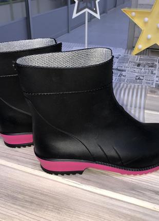 Резинові жіночі напівчоботи 36-41 й літма litma3 фото