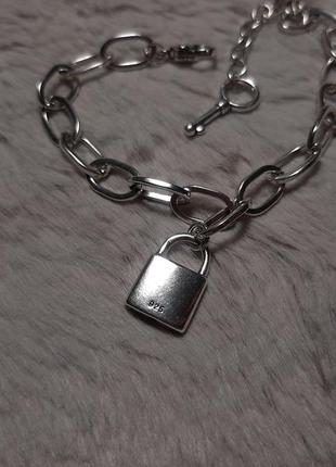 Браслет серебро 925 проба 3