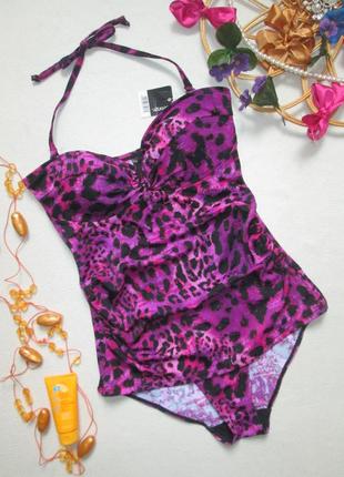 Суперовый сдельный слитный купальник в леопардовый принт george 🌺👙 🌺