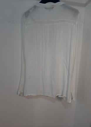Белая рубашка ostin, размер м2 фото
