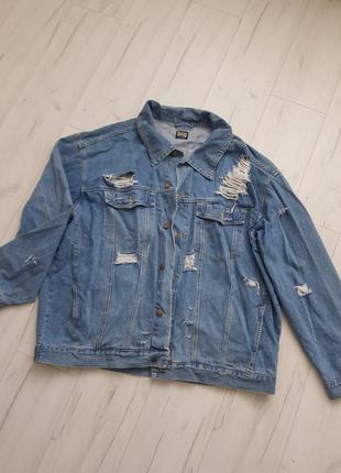 Джинсовые куртки оверсайз мужские