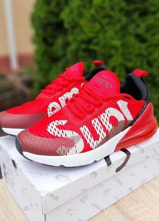 Кроссовки мужские nike air max 270 supreme / кросівки чоловічі найк аир макс супрем5 фото