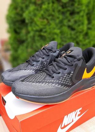 Кросівки чоловічі nike zoom winflc 6 чорні / кросівки чоловічі найк зум чорні3 фото