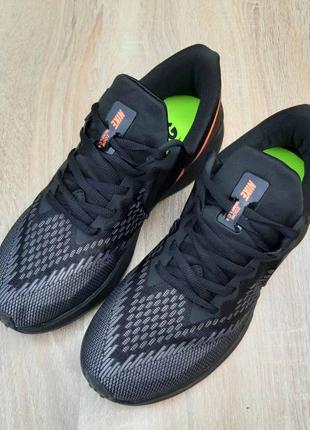 Кросівки чоловічі nike zoom winflc 6 чорні / кросівки чоловічі найк зум чорні8 фото