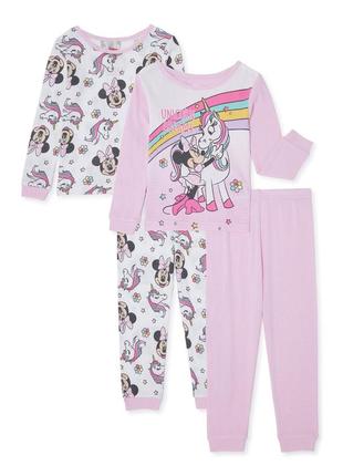 Пижамка от дисней с минни маус и единорогом