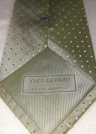 Шёлковый галстук yves gerard италия2 фото