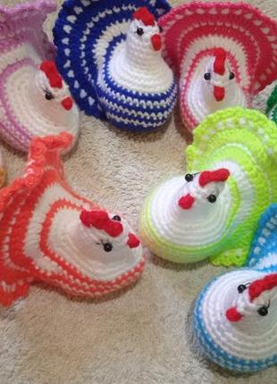 Пасхальные курочки. пасхальное украшение. декор яиц на пасху