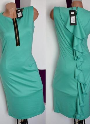 Новое трикотажное платье zean . размер хс