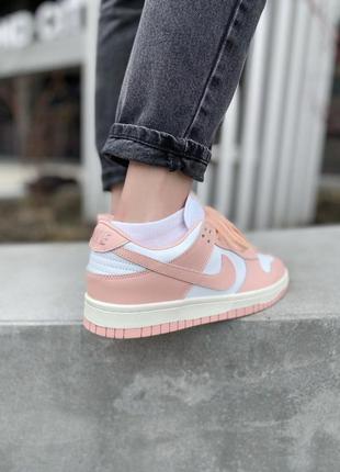 Кросівки nike authentic dunk low orange pearl кроссовки10 фото