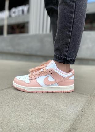 Кросівки nike authentic dunk low orange pearl кроссовки2 фото