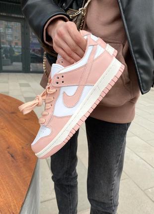 Кросівки nike authentic dunk low orange pearl кроссовки