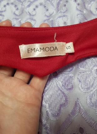 Платье красное emamoda женское на выход обмен2 фото