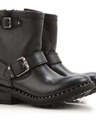 Черевики ковбойки ash biker boots 36/37р оригінал боти1 фото