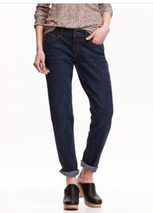 Джинсы - бойфренды бренда old navy, модель boyfriend skinny ankle jeans1 фото