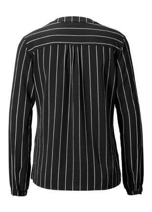 Елегантна блуза-сорочка в смужку від tchibo німеччина5 фото