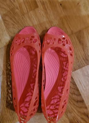 Crocs w8 балетки
