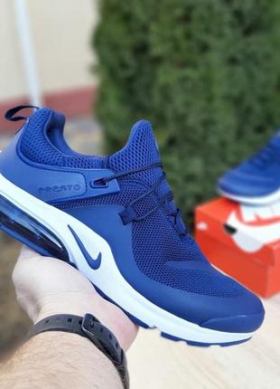 Кросівки чоловічі nike air presto leew сині / кросівки чоловічі найк аїр престо сині6 фото