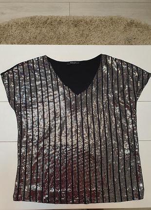 Блузка з паєтками1 фото