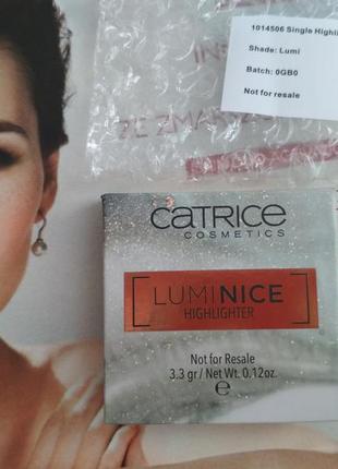 Хайлайтер catrice cosmetics

luminice highlighter lumi3 фото