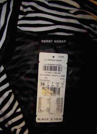 Новый симпатичный трикотажный пиджак(жакет) gerry weber р.36/385 фото