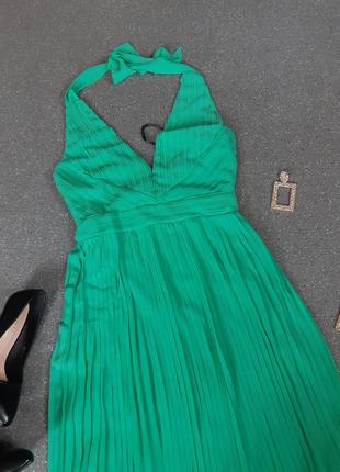 Вечернее платье в пол от tfnc london 💚2 фото