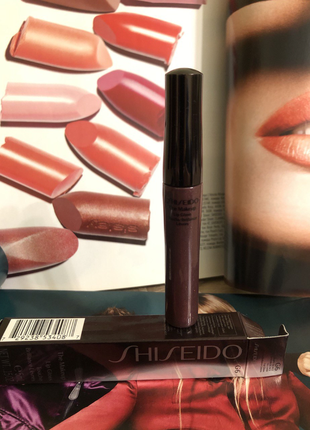 Новий блиск для губ shiseido grape glace тон g6, 5 ml. не тестер!