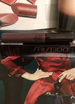 Новий блиск для губ shiseido grape glace тон g6, 5 ml. не тестер!3 фото