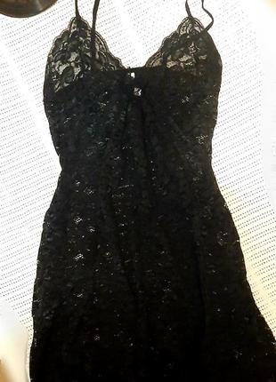 Комбинация кружево ночнушка пеньюар турция