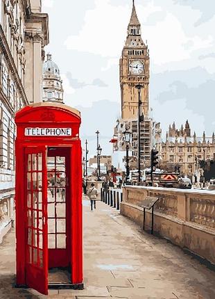 Картина за номерами символи лондона преміум