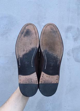 Luxury мужские кожаные туфли stefanel italy 🇮🇹9 фото