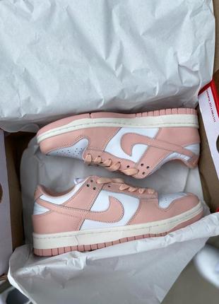 Кроссовки nike authentic dunk low orange pearl кросівки5 фото