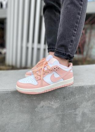 Кроссовки nike authentic dunk low orange pearl кросівки8 фото