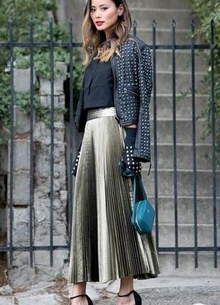 Плисированная юбка
