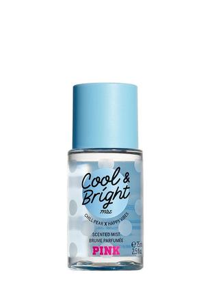 Парфумированный міні спрей міст cool & bright 💕victoria's secret вікторія сікрет вікторія сікрет pink оригінал1 фото