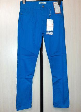 Крутые брючки-джинсы.облегченный джинс.италия.р 13-14 лет 158-164