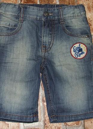 Джинсові шорти для хлопчика 4 - 5 років benetton бермуди