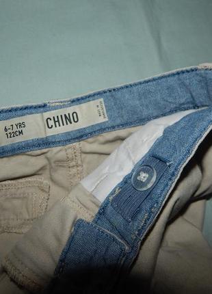 Шорты модные chino 6-7 лет2 фото