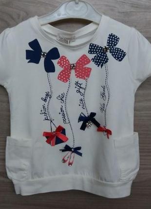 Футболка, туника новая, турция, р.92