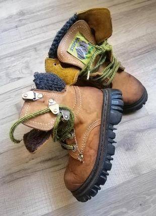 Ботинки в стиле timberlands