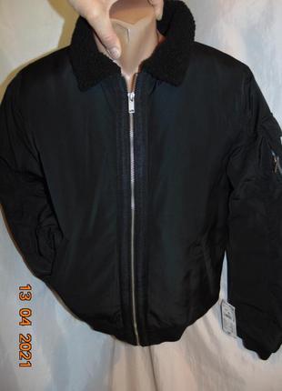 Стильна нова  курточка бомбер демисезон бренд .kiabi. xs-s-m1 фото