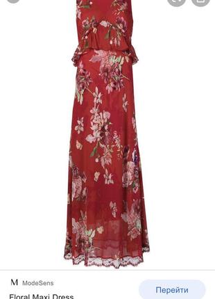 Шикарное платье/ сарафан в цветы3 фото