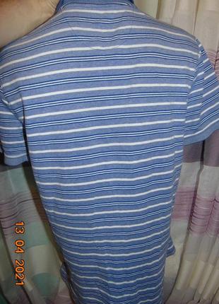 Катоновая стильна поло теніска футболка бренд .george джорж . xs-s-m2 фото