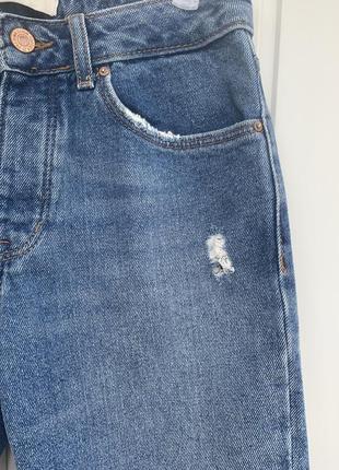 Forever 21 крутые  джинсы 100% хлопок размер хс4 фото