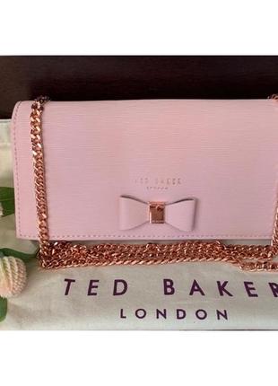 Кожаная кроссбоди ted baker2 фото