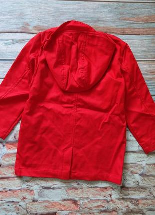 Ветровка zippy куртка удлиненная на трикотажном подкладе португалия 4-5лет7 фото