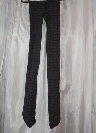 Колготы в клетку