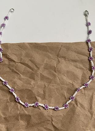 Чокер з бісеру