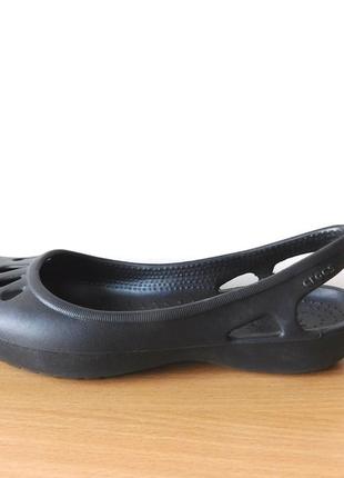 Балетки кроксы crocs w6 по стельке 23 см4 фото