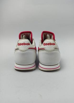 Кожаные кроссовки reebok classic размер 34,5 (23 см.)5 фото