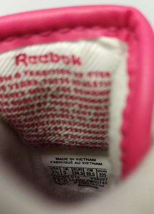 Кожаные кроссовки reebok classic размер 34,5 (23 см.)7 фото